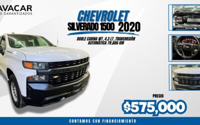 CHEVROLET silverado 1500 doble cabina WT 2020