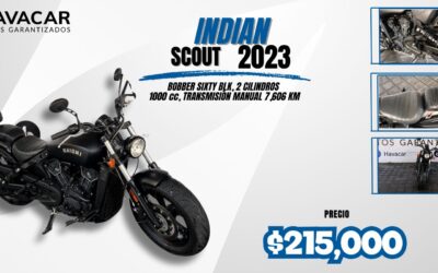 Indian scout bobber sixty BLK 2023