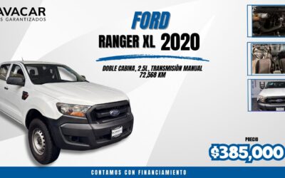 Ford ranger xl doble cabina 2020